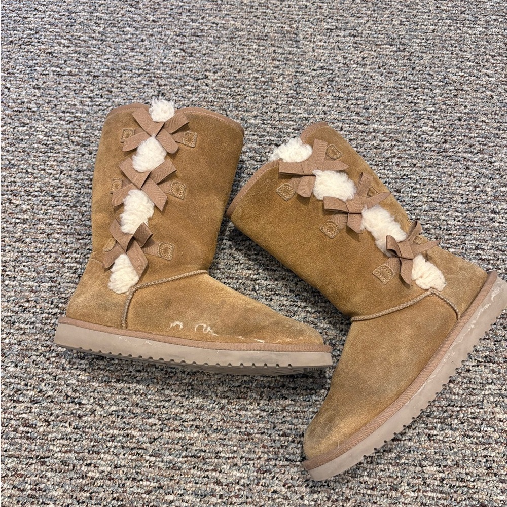 Women's KOOKABURRA UGG Tan Suede Winter Boots